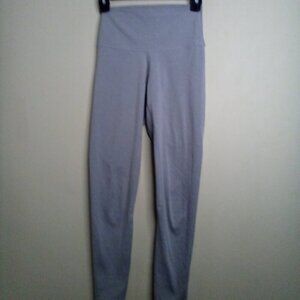 Yunoga Leggings Women XS Workout Active Athletic Yoga Gray